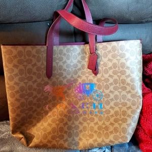 Coach Rexy and Carriage tote